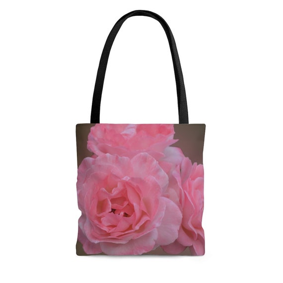 Pink Roses Tote Bag