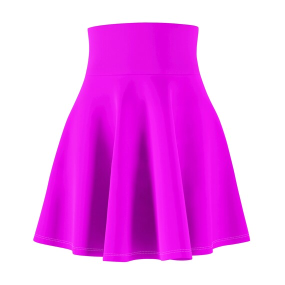 Women's Magenta (Fuchsia) Skater Skirt
