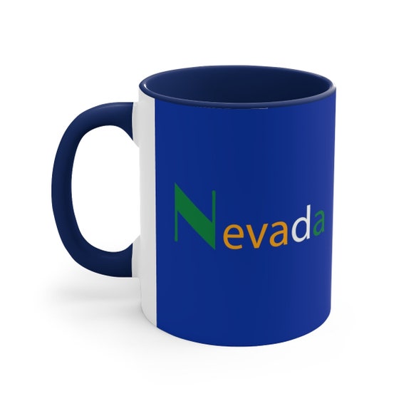 Colorful Nevada Coffee Mug, 11oz