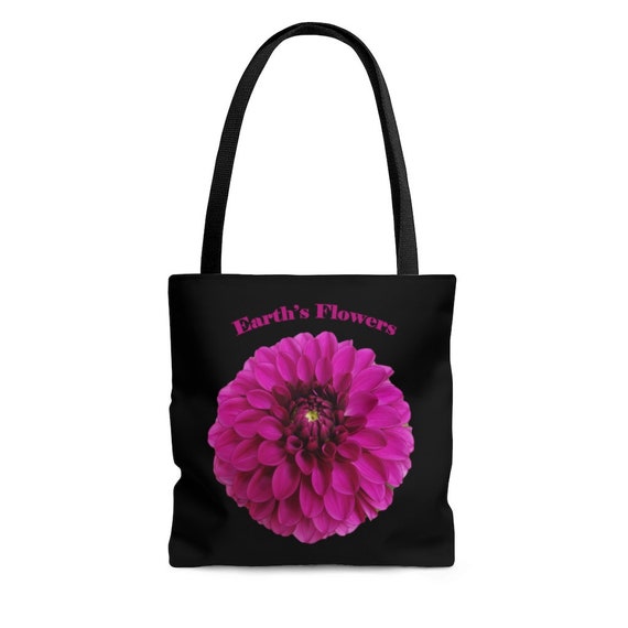 Earth's Flowers Dahlia Tote Bag