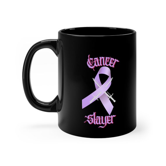 Cancer Slayer Mug Black mug 11oz