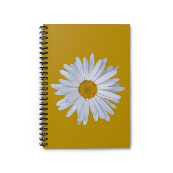 Daisy Spiral Notebook - Ruled Line