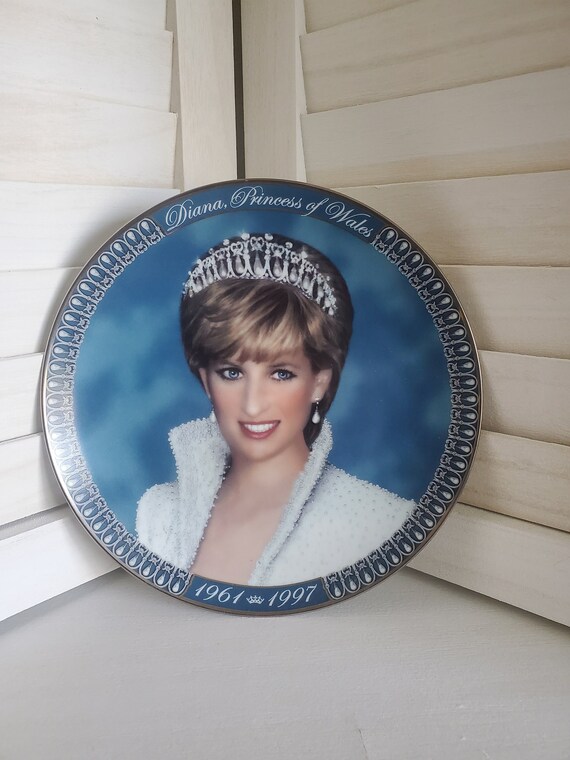 Vintage "A Tribute to Princess Diana" Franklin Mint Plate