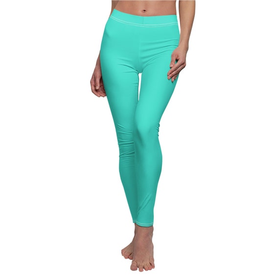 Women's Turquoise Leggings