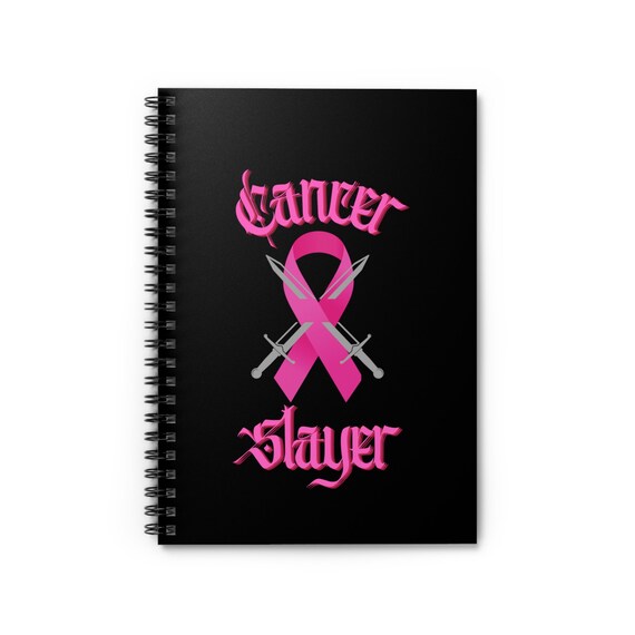 Cancer Slayer Spiral Notebook - Ruled Line