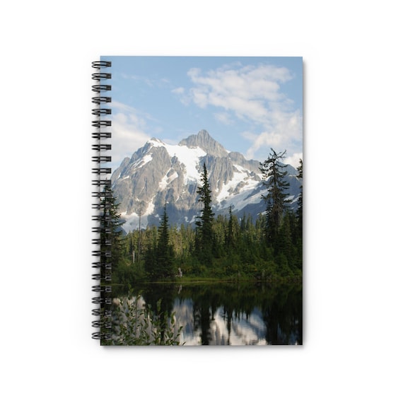 Mount Baker Spiral Notebook - Ruled Line