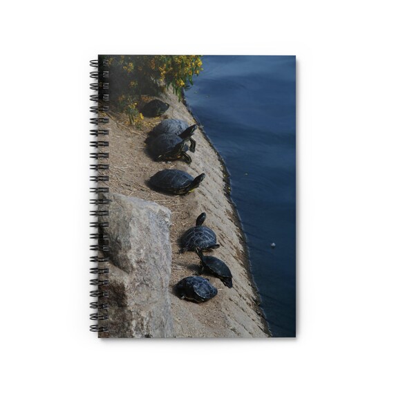 Turtles Spiral Notebook - Ruled Line