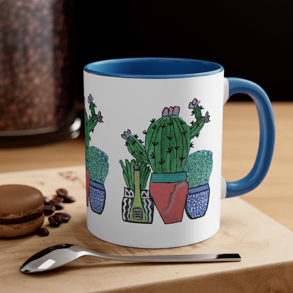 Desert Garden Container coffee Mug 11oz