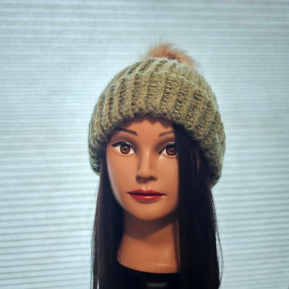 Handmade Beanie with 20% Alpaca