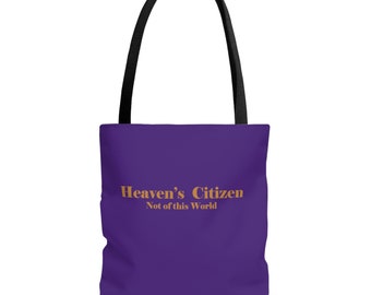 Heaven's Purple Citizen Tote Bag