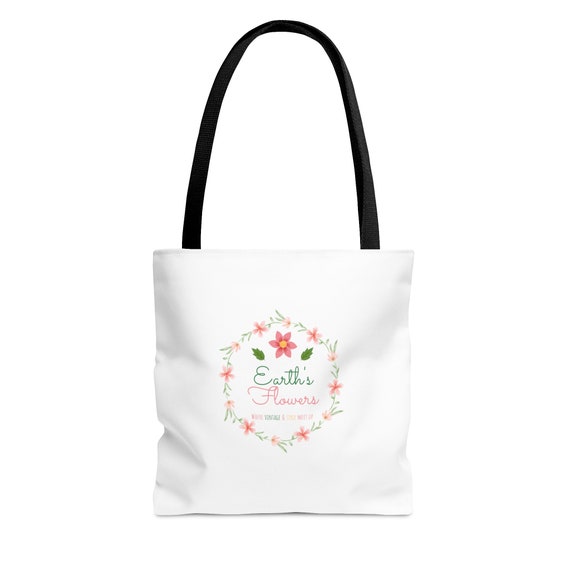 Earth's Flowers Signature Logo Tote Bag