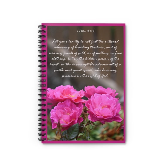 Beauty of the Spirit Spiral Notebook - Ruled Line