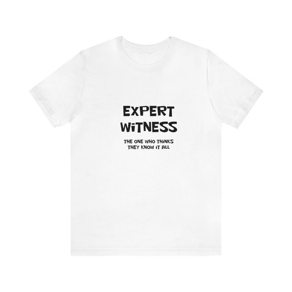 Expert Witness Tee