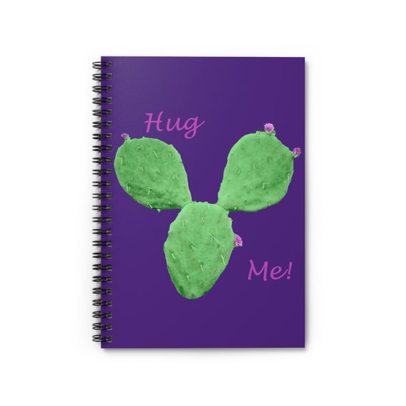 Hug Me Spiral Notebook - Ruled Line