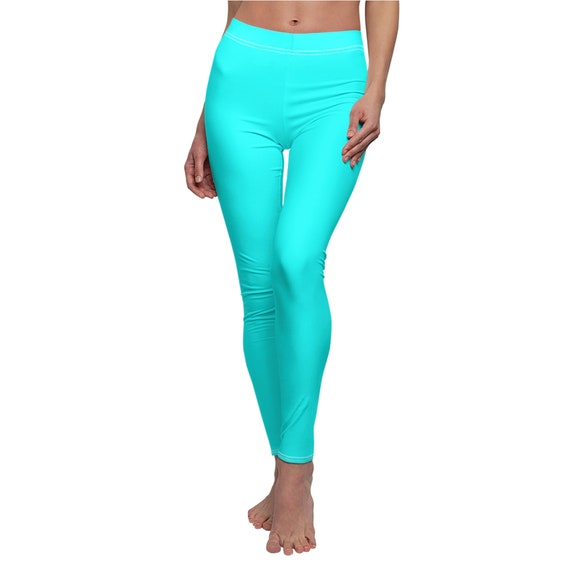 Women's Aqua Leggings