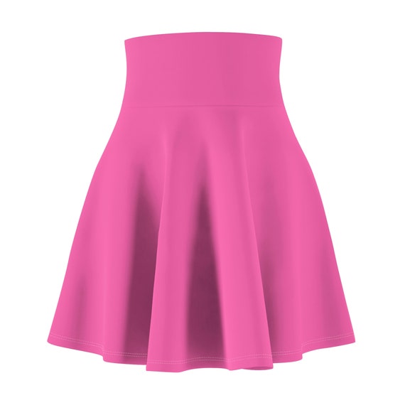 Hot Pink Women's Skater Skirt
