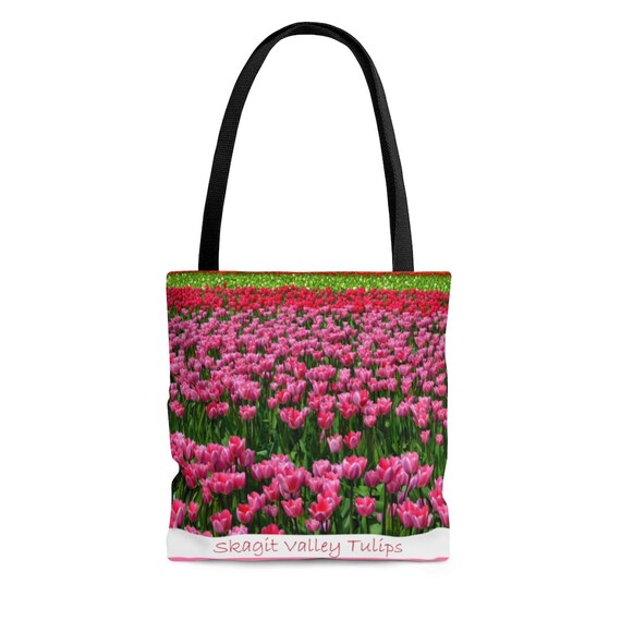 Skagit Valley Tulips Tote Bag