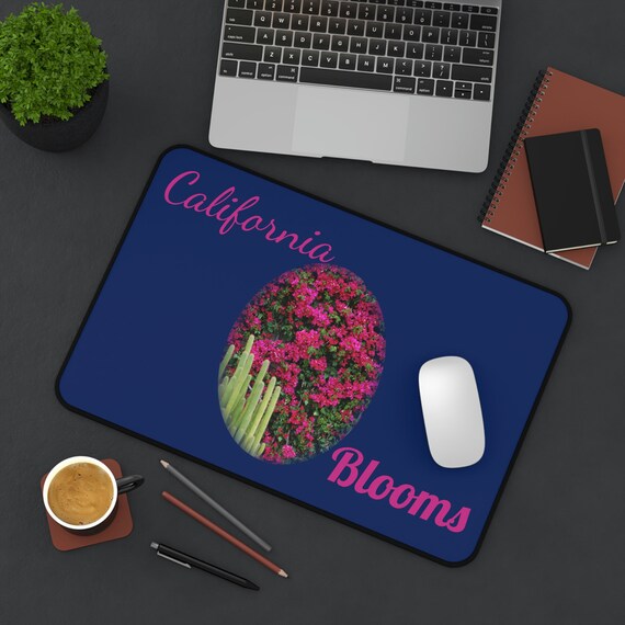 California Blooms Desk Mat