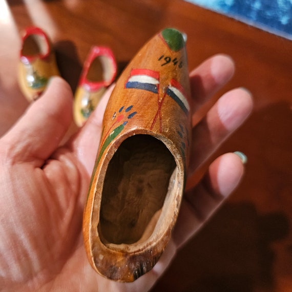 1945 Holland Dutch Souvenir shoe