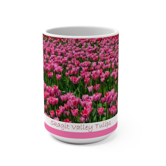 Skagit Valley Tulips Mug 15oz