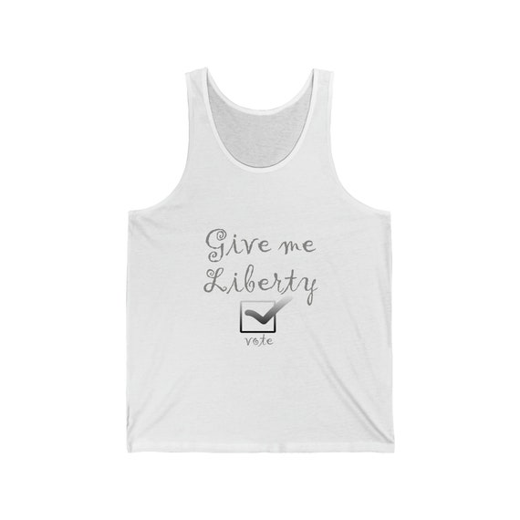 Give Me Liberty Vote - Jersey Tank Top