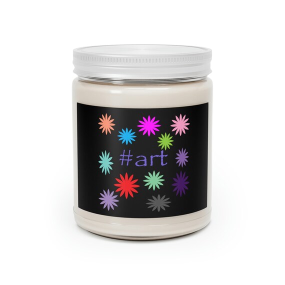 Art Inspirational Scented Candles, 9oz