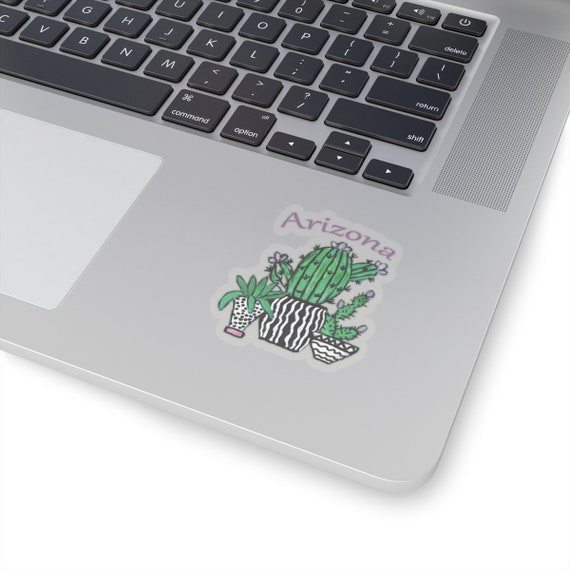 Arizona Cactus Garden Kiss-Cut Stickers