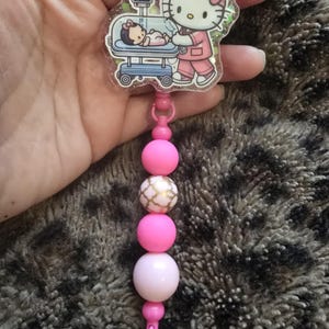 NICU badge buddy with badge reel
