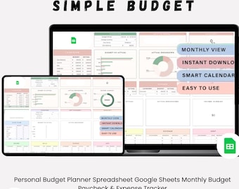 Budget Planner for Couples Google Sheets