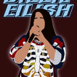 Billie Eilish poster (digital file)