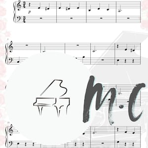 Für Elise Easy Piano Sheet Music: Beginner Piano Solo (PDF Download)