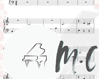 エリーゼのために – 初心者向け簡単ピアノ楽譜 | PDF + MP3 + MIDI