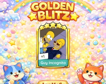 Monopoly Go Golden Blitz - Guy Incognito - Set 21