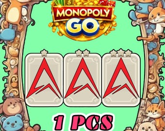 MonopolyGo HAPPY HARVEST - 1-3 Star Sticker - 1 pcs