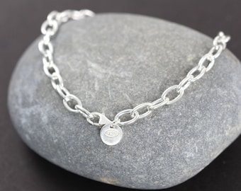 Chain Bracelet Wholesale, 925 Sterling Silver Bracelets Finished, Permanent Jewelry , 8 inches, Discounted Quantities 5 10 20 units