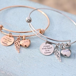 Gold , Silver , Rose Gold Cremation Jewelry - Heart Urn Pendant Bracelet Custom Engraved - Memorial Urn for Human Ashes and Pet Loss