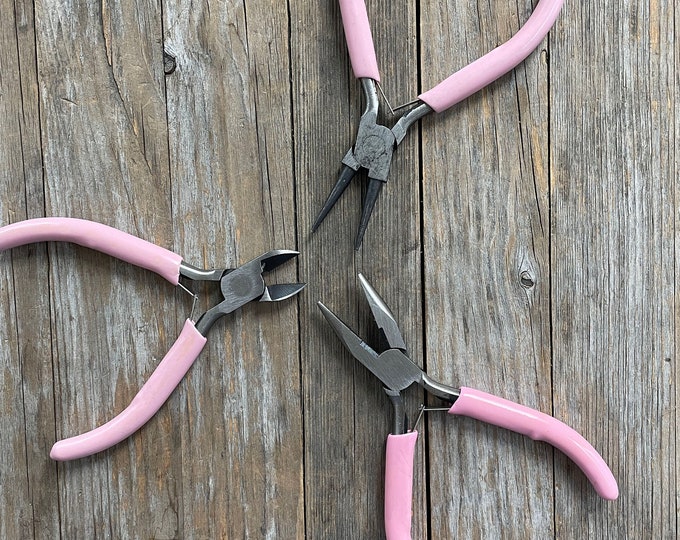 Jewelry Making Supplies: Pliers Set for Beading, Crimping, Cutting, Bending & DIY Crafts - Professional Tools