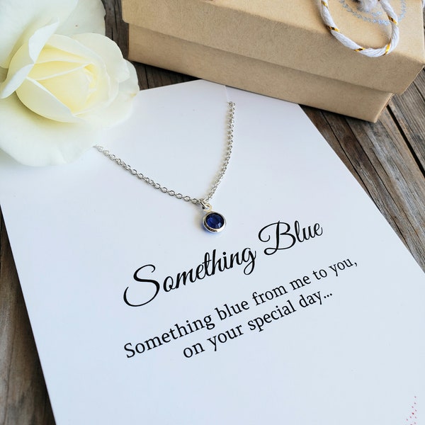 Something Blue for Bride , Something Blue Anklet Bracelet Necklace , Wedding Gift , 925 Sterling Silver