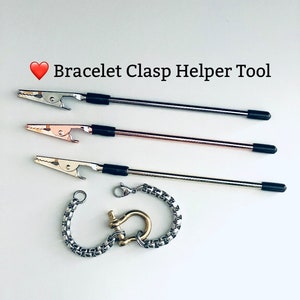 Bracelet Assistance Tool, Necklace Jewelry Watch Bracelet Buckle Fastener  Jewelry Fastening and Hook Assist