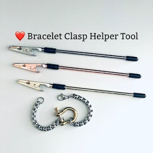 Bracelet Assist Clip Jewelry Tool Assistant Fastening and Hooking Equipment  for Head Chains, Watches and Jewelry