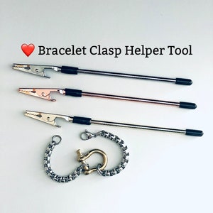 thumbnail image 2 of Bracelet Fastener Helper Tool – Adjustable Clasp Holder For Jewelry Making 2 of 5