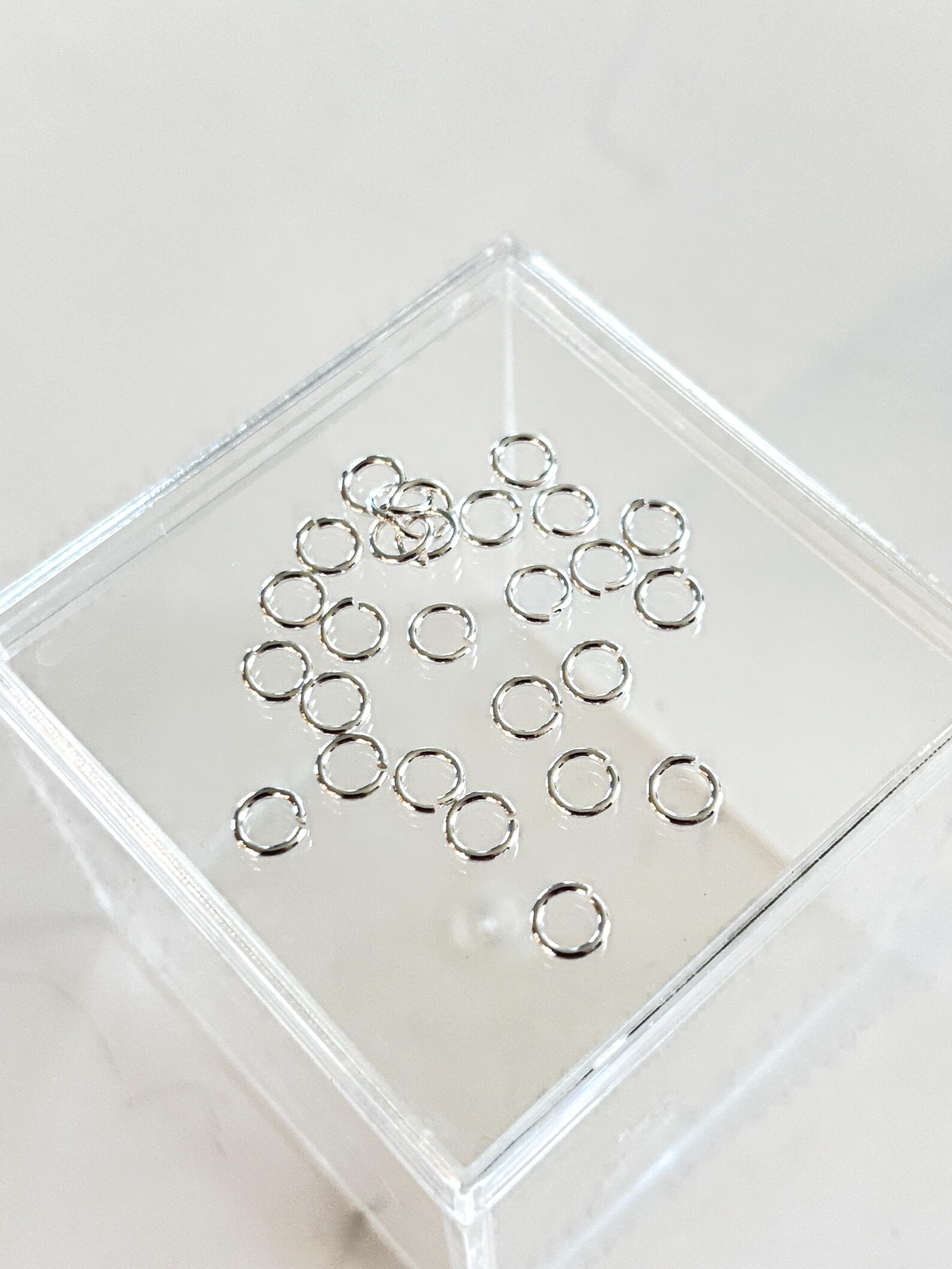 5mm Sterling Silver Open Jump Rings - 20 Gauge, 25 Pcs - Etsy