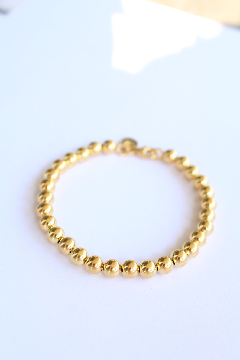 Ball Bracelet Bead Bracelet 925 Sterling Silver Balls Etsy