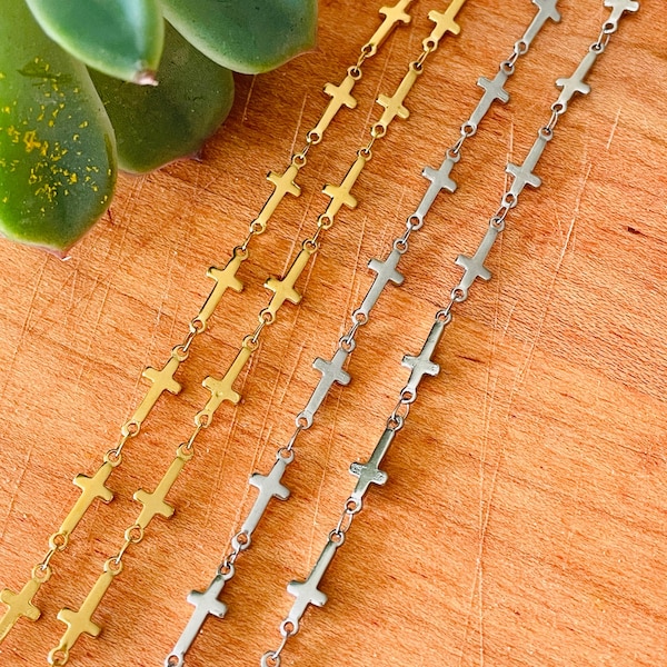 Cross Chains - Etsy