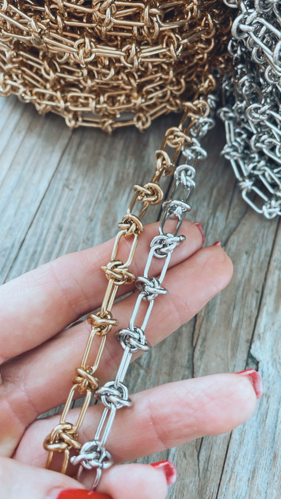 Stainless Steel Barbed Wire Chain Non-tarnish Permanent Jewelry Making  Supplies Gold Silver Wholesale Bulk Chain 