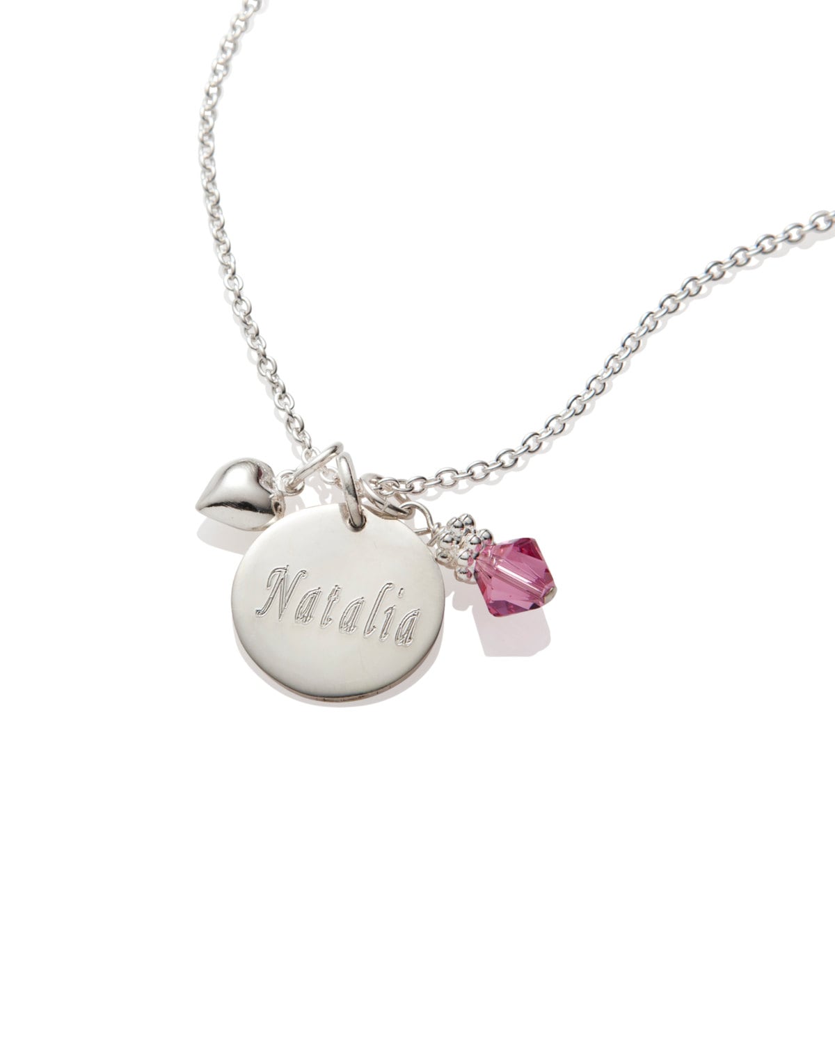 Girl Necklaces Girl Name Necklace Personalized Girl Etsy