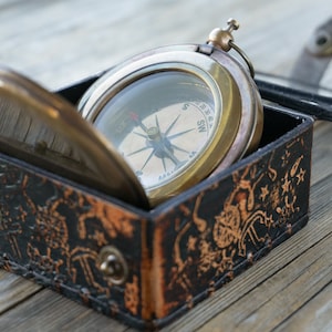 Engraved Compass - Baptism Gift - Personalized Graduation Gift , Corporate Gift , Groomsmen Gift , Birthday Gift