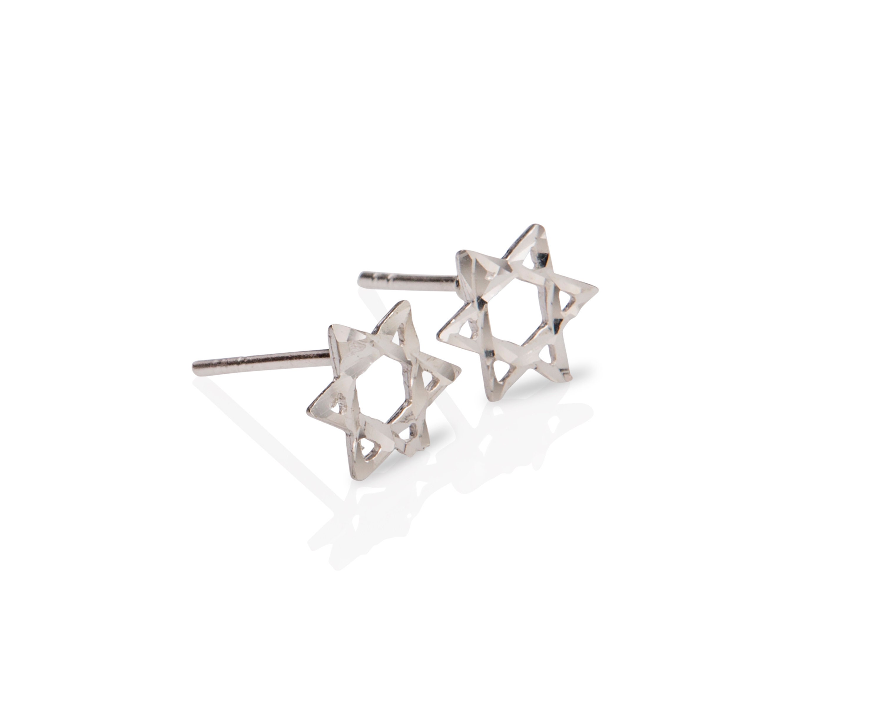 Star of David Earrings for Bat Mitzvah gifts David star Judaism