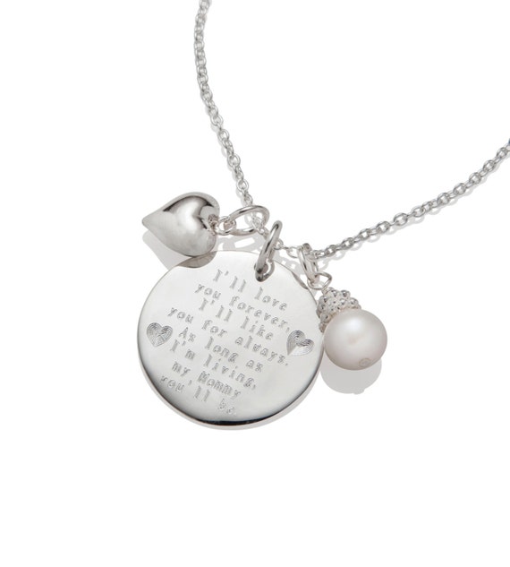 pics I'll Love You Forever Gifts For Mom etsy