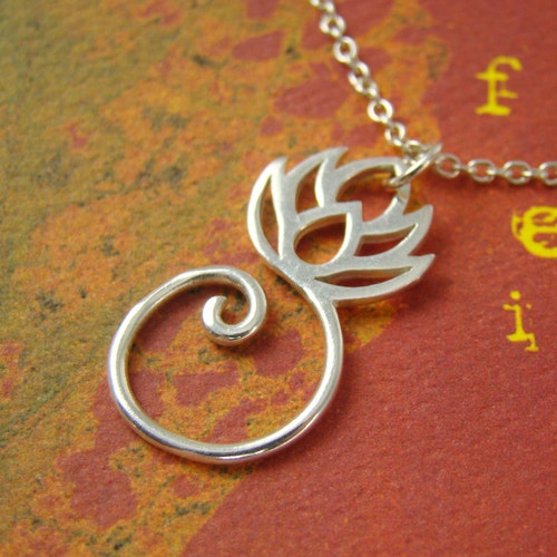 Lotus Charm Sterling Silver Wholesale Silver Lotus Charms Etsy